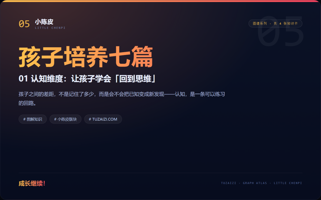 孩子培养七篇