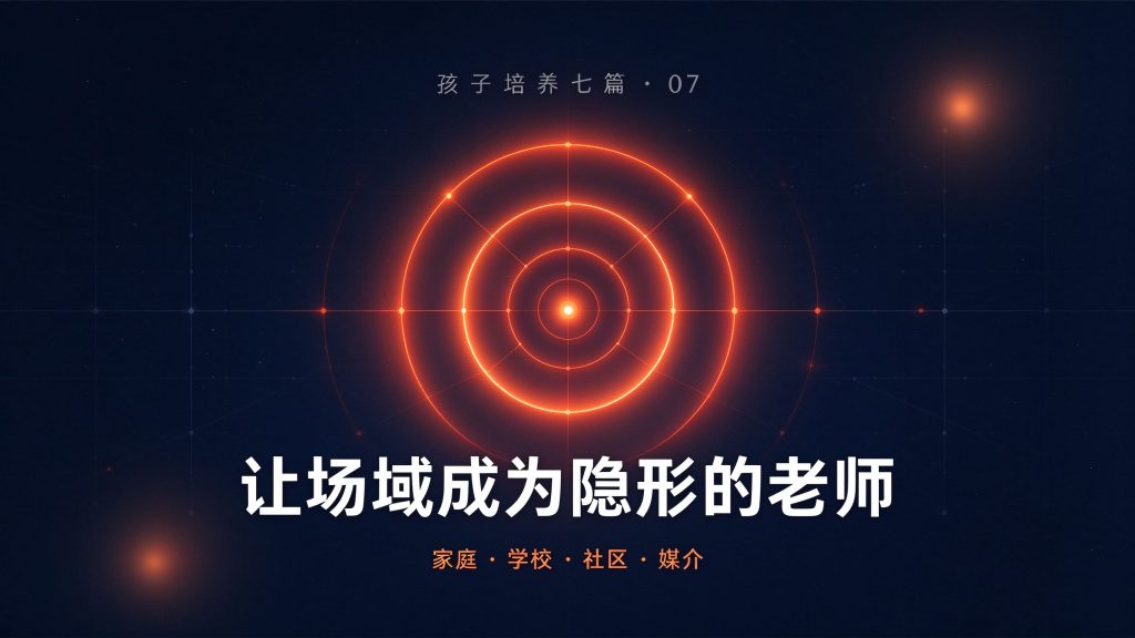 孩子培养七篇组件：⑦